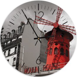 Zegar Obraz -  Moulin Rouge