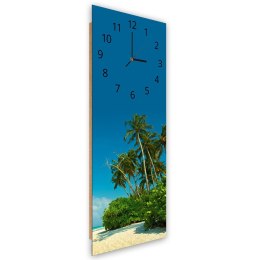 Zegar Obraz -  Tropikalna plaża