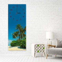 Zegar Obraz -  Tropikalna plaża