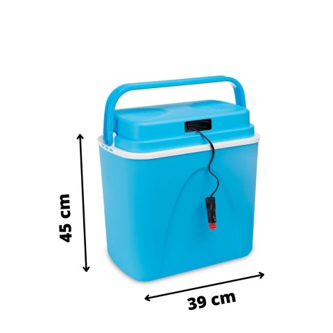 LODÓWKA SAMOCHODOWA TURYSTYCZNA AURELIA 24L 12V, PRZENOŚNA, KEMPING