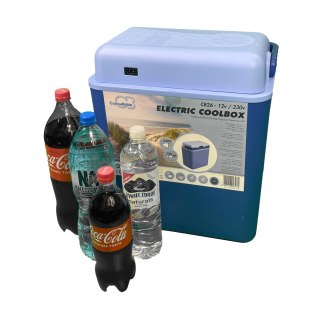 LODÓWKA TURYSTYCZNA SAMOCHODOWA 24L, 12V 230V, VAGANZA, ECO, PRZENOŚNA