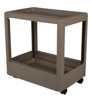 SZAFKA MOBILNA NA KÓŁKACH NOMADE, STOLIK NOCNY, KUCHENNY, ŁAZIENKOWY, TAUPE