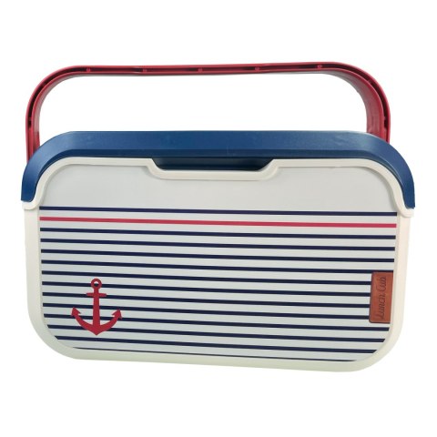 Lunchbox 5L Głęboki, wzór marynarski 32,6x19,9x18,9cm Lunchbox 5L Głęboki, wzór marynarski 32,6x19,9x18,9cm