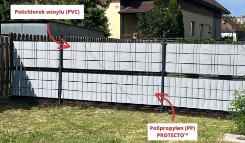 Taśma ogrodzeniowa PASKI 6 x 2,55mb CLASSIC 19cm PROTECTO SZARA + 12 klipsów GRATIS Taśma ogrodzeniowa PASKI 6 x 2,55mb CLASSIC 19cm PROTECTO SZARA + 12 klipsów GRATIS