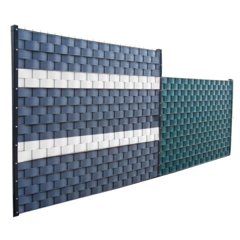 Taśma ogrodzeniowa PASKI 6 x 2,55mb CLASSIC 19cm PROTECTO ZIELONA + 12 klipsów GRATIS Taśma ogrodzeniowa PASKI 6 x 2,55mb CLASSIC 19cm PROTECTO ZIELONA + 12 klipsów GRATIS