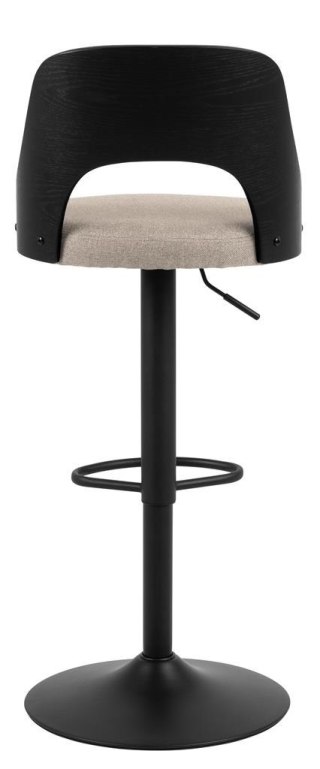HOKER VANTOR, KRZESŁO BAROWE, REGULOWANY, DĄB, BEŻOWY, LOFT, METAL, STOŁEK