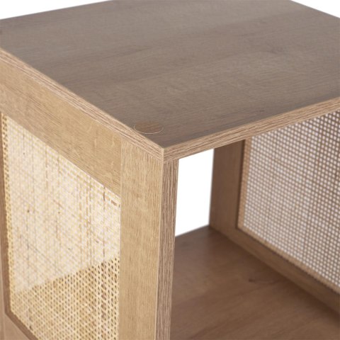 RATTANOWY REGAŁ MAROKO, BOHO, PLECIONKA, 3 PÓŁKI, DO POKOJU, 100 CM RATTANOWY REGAŁ MAROKO, BOHO, PLECIONKA, 3 PÓŁKI, DO POKOJU, 100 CM