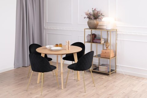 OKRĄGŁY STÓŁ ROX, DĘBOWY, DO JADALNI, LOFT, KLASYCZNY, SOLIDNY, 105 CM OKRĄGŁY STÓŁ ROX, DĘBOWY, DO JADALNI, LOFT, KLASYCZNY, SOLIDNY, 105 CM