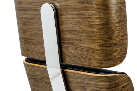 FOTEL LOUNGE BIUROWY Z PODNÓŻKIEM LOUNGE, ORZECH, CZARNA SKÓRA NATURALNA FOTEL LOUNGE BIUROWY Z PODNÓŻKIEM LOUNGE, ORZECH, CZARNA SKÓRA NATURALNA