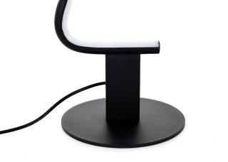 LAMPA STOŁOWA SILHOUETTE, CZARNA, LED, PROFIL TWARZY, DESIGNERSKA, SALON
