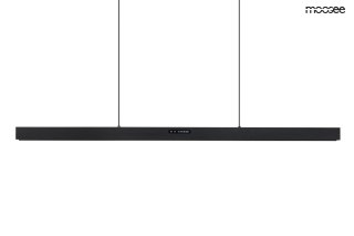 LAMPA WISZĄCA MOOSEE LUMINO, CZARNA, LED, DOTYKOWA, REGULACJA BARWY, LINER