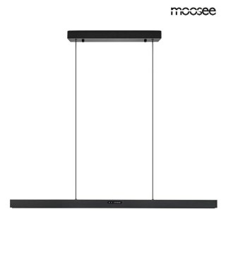 LAMPA WISZĄCA MOOSEE LUMINO, CZARNA, LED, DOTYKOWA, REGULACJA BARWY, LINER