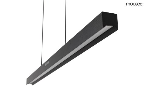 LAMPA WISZĄCA MOOSEE LUMINO, CZARNA, LED, DOTYKOWA, REGULACJA BARWY, LINER