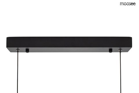 LAMPA WISZĄCA MOOSEE LUMINO, CZARNA, LED, DOTYKOWA, REGULACJA BARWY, LINER