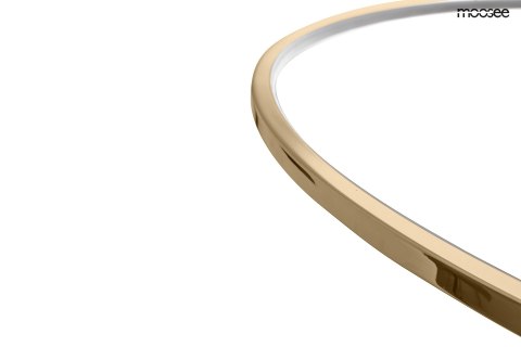 LAMPA WISZĄCA MOOSEE AURELIA 150, ZŁOTA, LED RING, KOŁO, PILOT, ŚCIEMNIALNA