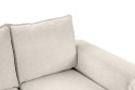 ELEGANCKA BEŻOWA SOFA DO SALONU, EKSKLUZYWNA,, 230 CM, SZENIL