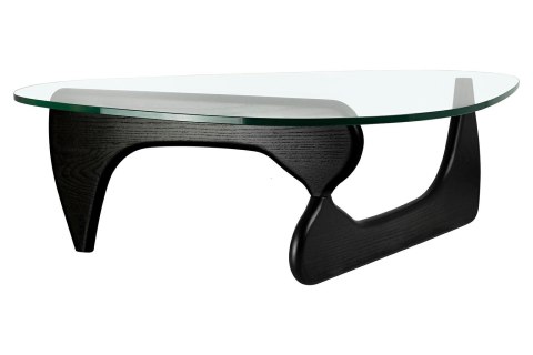 NOWOCZESNY CZARNY STOLIK KAWOWY, SZKLANY BLAT, DO SALONU, ELEGANCKI 130 CM NOWOCZESNY CZARNY STOLIK KAWOWY, SZKLANY BLAT, DO SALONU, ELEGANCKI 130 CM