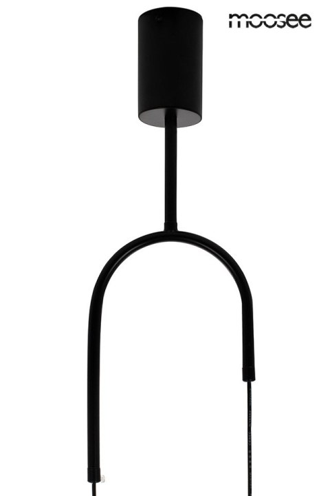 LAMPA WISZĄCA LUMINOS MOOSEE CZARNA, LED, DESIGNERSKA, LOFT, GEOMETRYCZNA