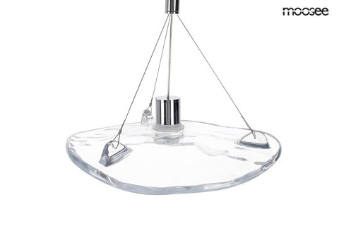 LAMPA WISZĄCA LUMINOS MOOSEE, SZKLANA, NOWOCZESNA, LED, DO SALONU, LOFT