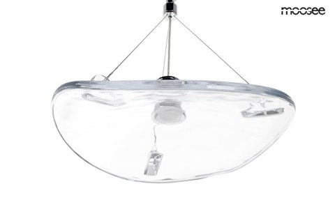 LAMPA WISZĄCA LUMINOS MOOSEE, SZKLANA, NOWOCZESNA, LED, DO SALONU, LOFT