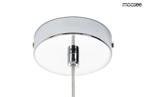 LAMPA WISZĄCA LUMINOS MOOSEE, SZKLANA, NOWOCZESNA, LED, DO SALONU, LOFT