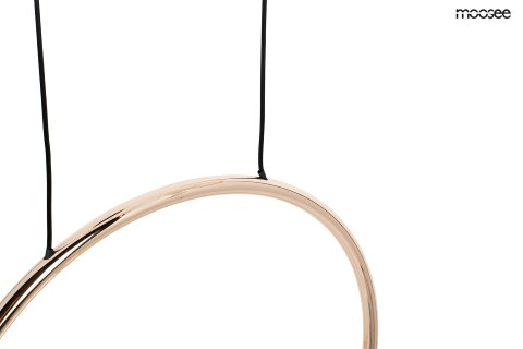 LAMPA WISZĄCA AURAE MOOSEE, ZŁOTA, PTASZKI, DESIGNERSKA, LED 24W, SALON