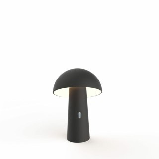 LAMPA STOŁOWA BEZPRZEWODOWA LUMINA, CZARNA, OGRODOWA, IP44, DOTYKOWA, LED