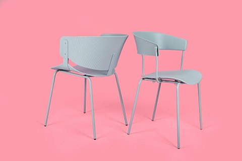 JASNE SZARE NOWOCZESNE KRZESŁO CLOVIS LOFT, Z PODŁOKIETNIKAMI, DO JADALNI JASNE SZARE NOWOCZESNE KRZESŁO CLOVIS LOFT, Z PODŁOKIETNIKAMI, DO JADALNI