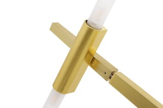 LAMPA WISZĄCA RAMURA, ZŁOTA, GAŁĄŹ, 6XG9, NOWOCZESNA, SZKLANE KLOSZE