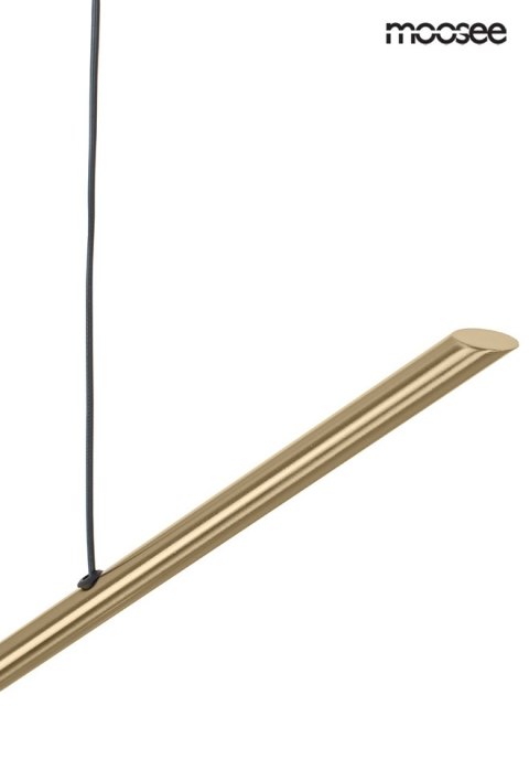 LAMPA WISZĄCA AURELIA ZŁOTA MOOSEE, SZKLANA KULA, LED, NOWOCZESNA, LOFT