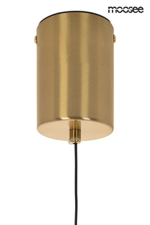 LAMPA WISZĄCA AURELIA ZŁOTA MOOSEE, SZKLANA KULA, LED, NOWOCZESNA, LOFT