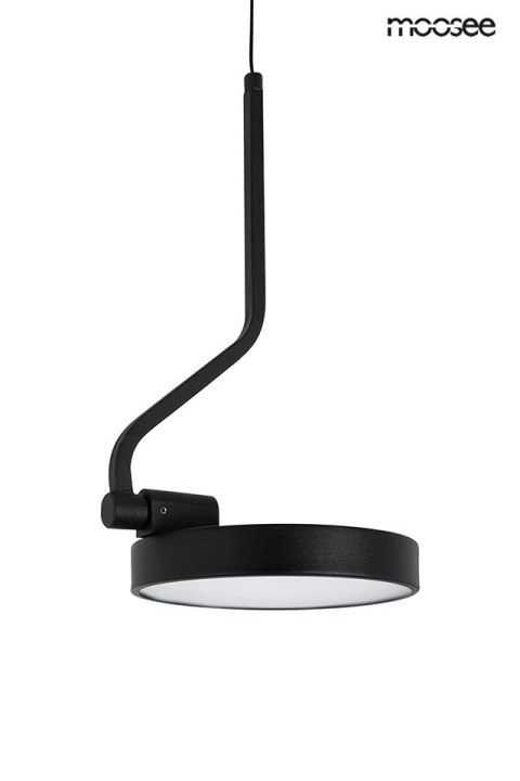 LAMPA ŚCIENNA KINKIET LUMENA CZARNA MOOSEE, LED 30W, 3 KLOSZE, OBROTOWA