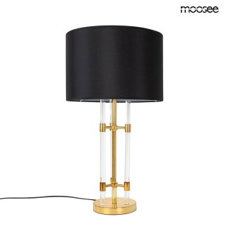 LAMPA STOŁOWA AURELIA, MOOSEE, ZŁOTA, CZARNA, E27, NOWOCZESNA, DESIGN