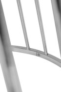 OKRĄGŁY STÓŁ, ORZECH, METALOWA PODSTAWA, LOFT, DO SALONU, JADALNI 110 CM