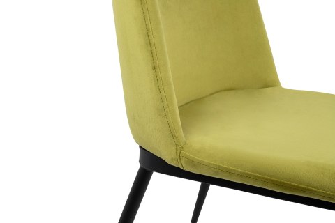TAPICEROWANE OLIWKOWE KRZESŁO GLAMOUR - NAPOLI, WELUROWE DO SALONU, JADALNI TAPICEROWANE OLIWKOWE KRZESŁO GLAMOUR - NAPOLI, WELUROWE DO SALONU, JADALNI