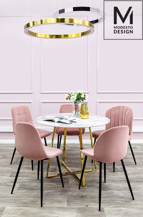 ELEGANCKIE RÓŻOWE KRZESŁO GLAMOUR, WELUROWE, PIKOWANE, DO SALONU, JADALNI ELEGANCKIE RÓŻOWE KRZESŁO GLAMOUR, WELUROWE, PIKOWANE, DO SALONU, JADALNI