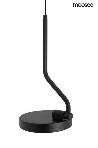 LAMPA ŚCIENNA KINKIET ORBITA CZARNA, MOOSEE, LED 10W, OBROTOWA, NOWOCZESNA