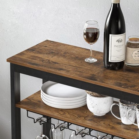 REGAŁ NA WINO TERROIR, STOJAK, BAREK, LOFT, INDUSTRIALNY, PÓŁKA, DO SALONU