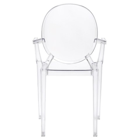 ELEGANCKIE PRZEZROCZYSTE KRZESŁO Z PODŁOKIETNIKAMI, DO SALONU, GLAMOUR ELEGANCKIE PRZEZROCZYSTE KRZESŁO Z PODŁOKIETNIKAMI, DO SALONU, GLAMOUR
