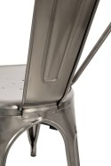 METALOWE KRZESŁO LOFT, INDUSTRIALNE, DO KUCHNI, JADALNI, SALONU, SOLIDNE