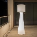 NOWOCZESNA LAMPA OGRODOWA - STOJĄCA 140 CM, BIAŁA, NA TARAS, LED