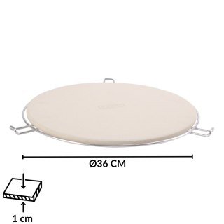 KAMIEŃ DO PIZZY PIZZARO 36CM, DO GRILLA, PIEKARNIKA, CADAC, PODSTAWKA