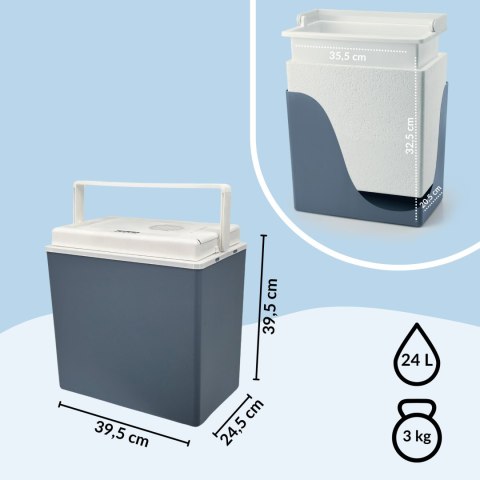 Lodówka samochodowa KAMAI 12-230V 24L Lodówka samochodowa KAMAI 12-230V 24L