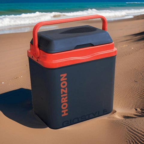 Lodówka turystyczna 20L KAMAI HORIZON, elektryczna 12/230V, kolor antracytowy z czerwonym akcentem Lodówka turystyczna 20L KAMAI HORIZON, elektryczna 12/230V, kolor antracytowy z czerwonym akcentem