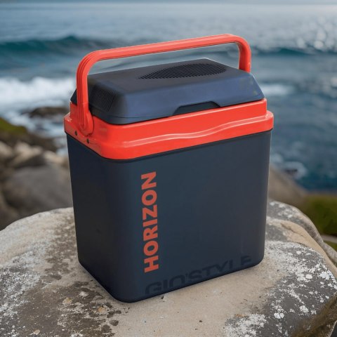 Lodówka turystyczna 20L KAMAI HORIZON, elektryczna 12/230V, kolor antracytowy z czerwonym akcentem Lodówka turystyczna 20L KAMAI HORIZON, elektryczna 12/230V, kolor antracytowy z czerwonym akcentem