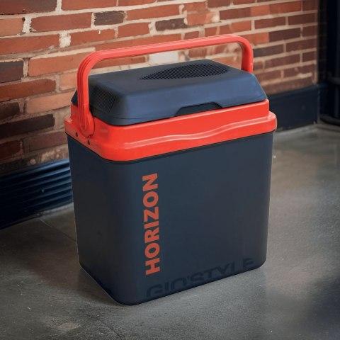 Lodówka turystyczna 20L KAMAI HORIZON, elektryczna 12/230V, kolor antracytowy z czerwonym akcentem Lodówka turystyczna 20L KAMAI HORIZON, elektryczna 12/230V, kolor antracytowy z czerwonym akcentem