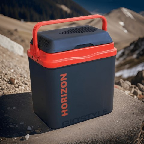 Lodówka turystyczna 20L KAMAI HORIZON, elektryczna 12/230V, kolor antracytowy z czerwonym akcentem Lodówka turystyczna 20L KAMAI HORIZON, elektryczna 12/230V, kolor antracytowy z czerwonym akcentem
