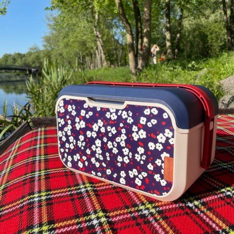 Lunchbox 5L Głęboki, kwiat wiśni 32,6x19,9x18,9cm Lunchbox 5L Głęboki, kwiat wiśni 32,6x19,9x18,9cm