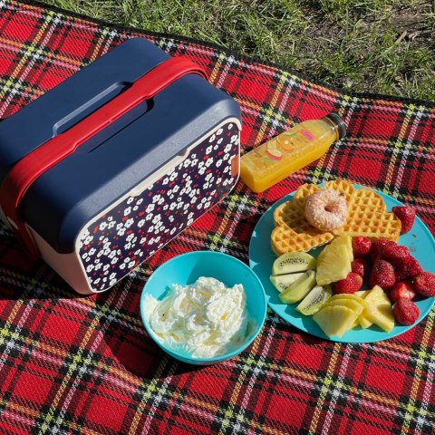 Lunchbox 5L Głęboki, kwiat wiśni 32,6x19,9x18,9cm Lunchbox 5L Głęboki, kwiat wiśni 32,6x19,9x18,9cm