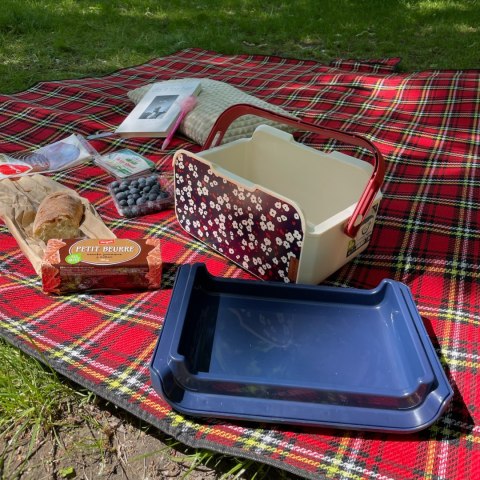 Lunchbox 5L Głęboki, kwiat wiśni 32,6x19,9x18,9cm Lunchbox 5L Głęboki, kwiat wiśni 32,6x19,9x18,9cm